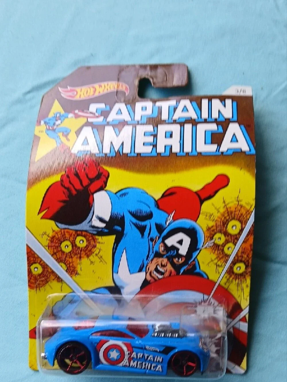 Hot Wheels Captain America Die-Cast Cars Set Of 8